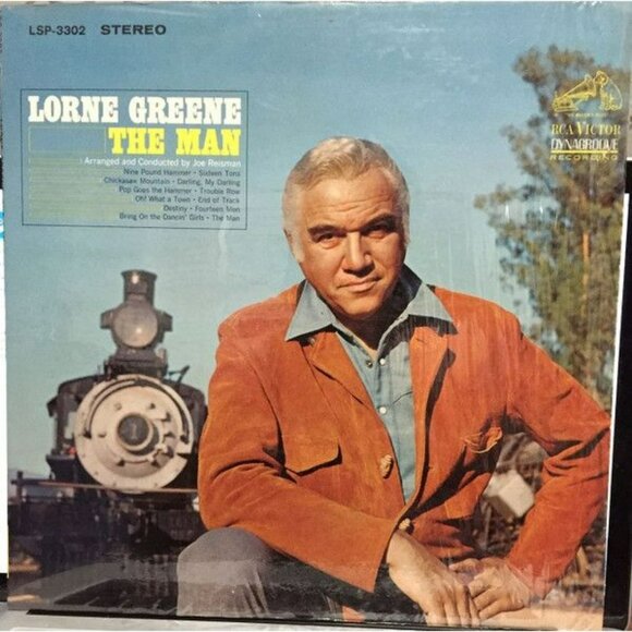 Vintage Lorne Greene‎ "The Man" vinyl record Album 1965 - Picture 1 of 7